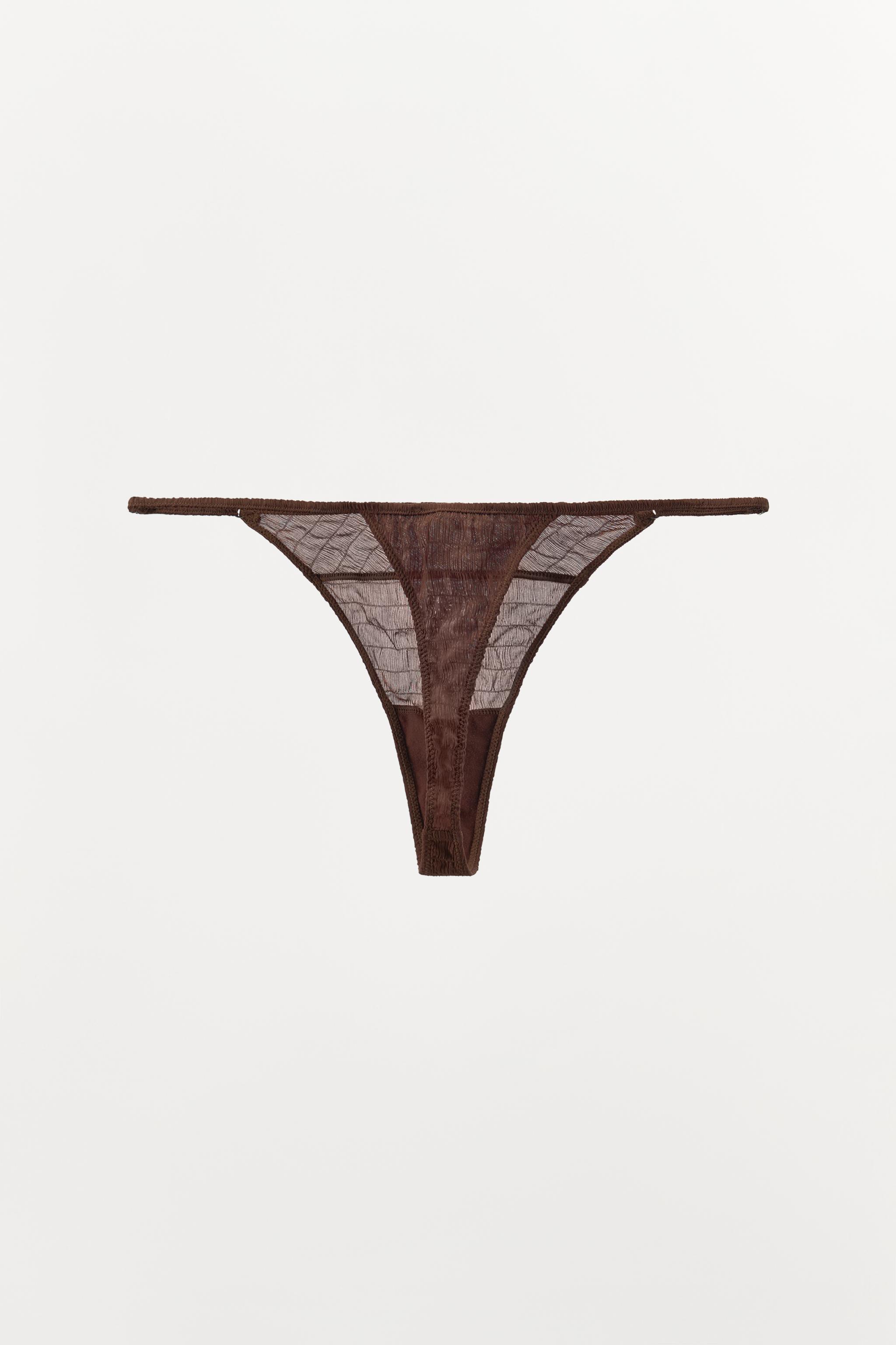TANGA AVEC SOIE STRUCTURE LIMITED EDITION